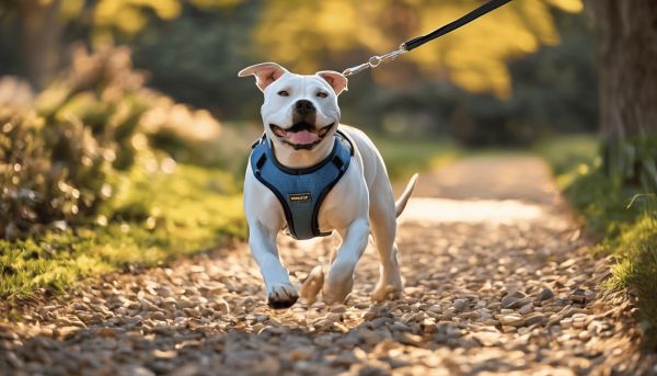 Pourquoi un harnais Amstaff confortable change vos promenades