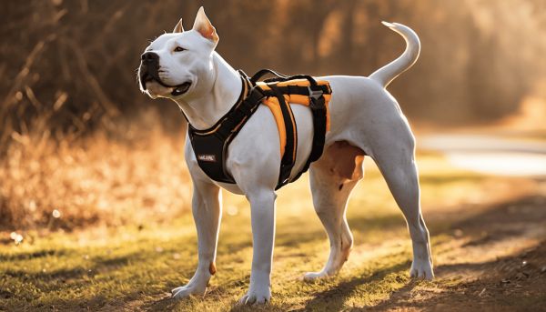 Quel harnais Amstaff résistant choisir pour votre chien ?