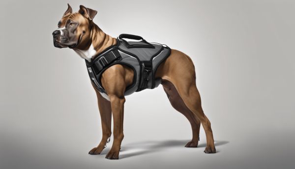 Quel harnais robuste choisir pour votre Amstaff ?